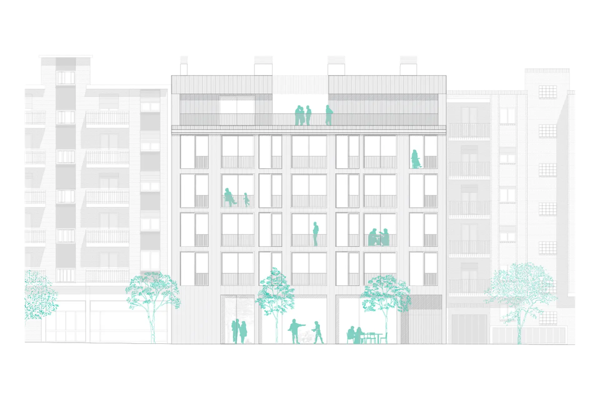 Vivienda colaborativa. La Comunitaria.