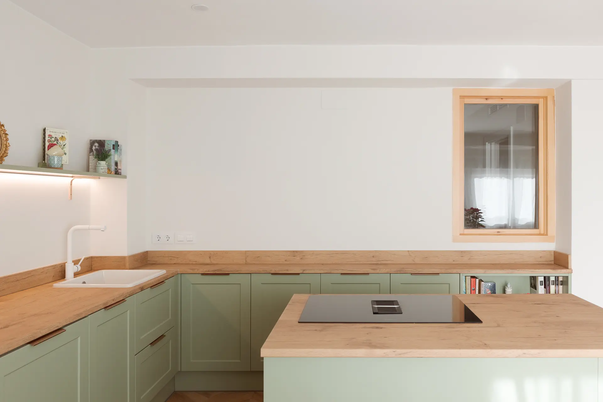 Distribución y reforma de piso pequeño en Zaragoza