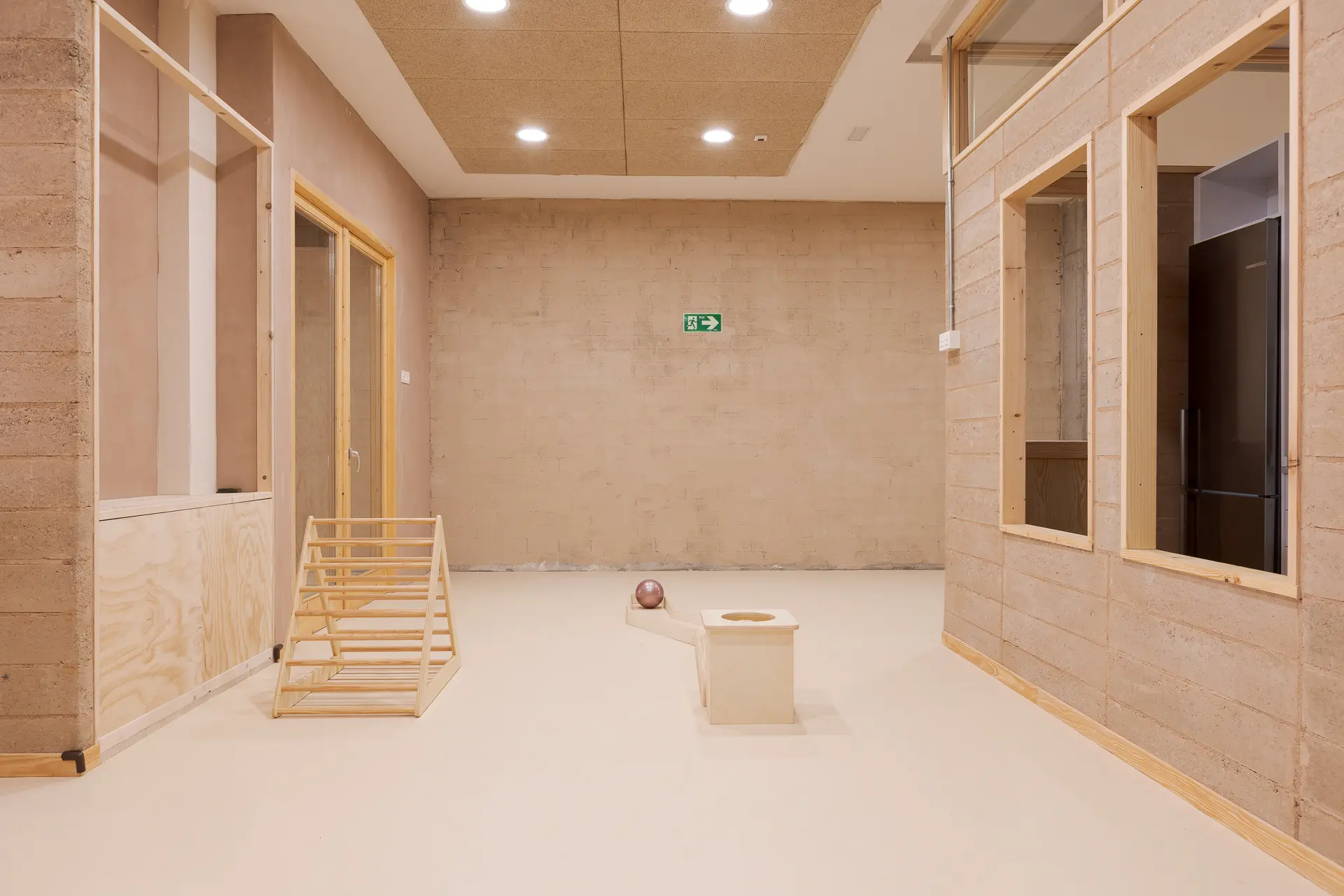 Proyecto y obra de escuela infantil biosaluble