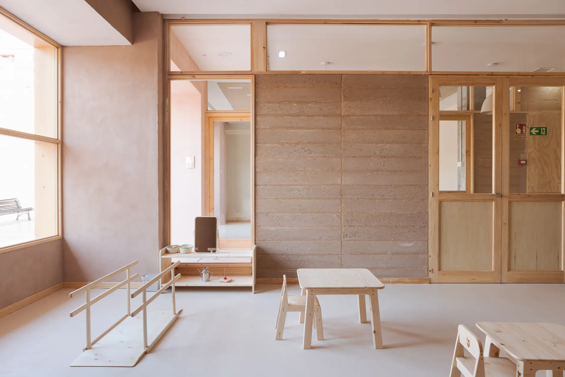 Proyecto y obra de escuela infantil biosaluble