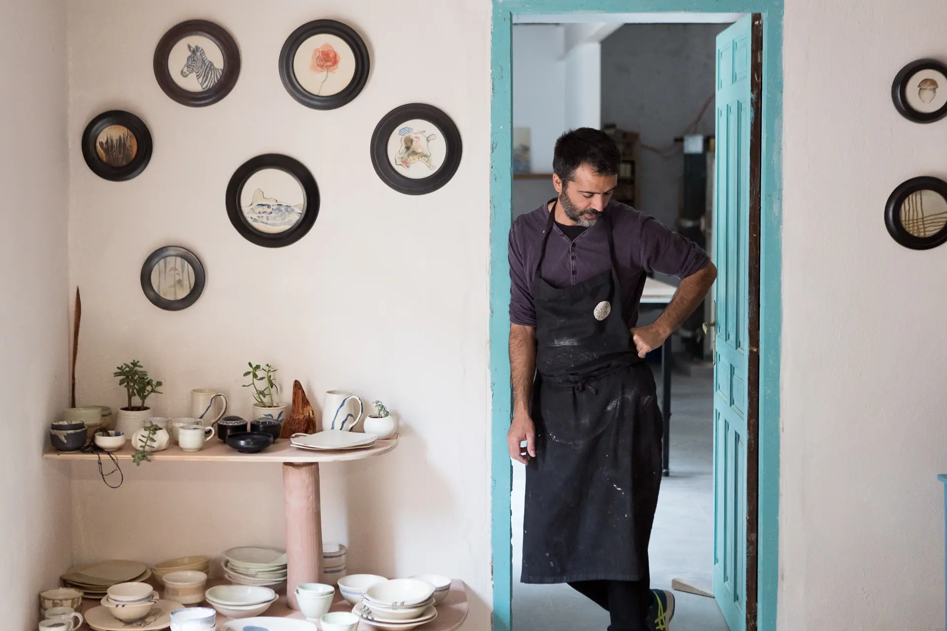 Proyecto y reforma de vivienda - taller de alfarería en Muel