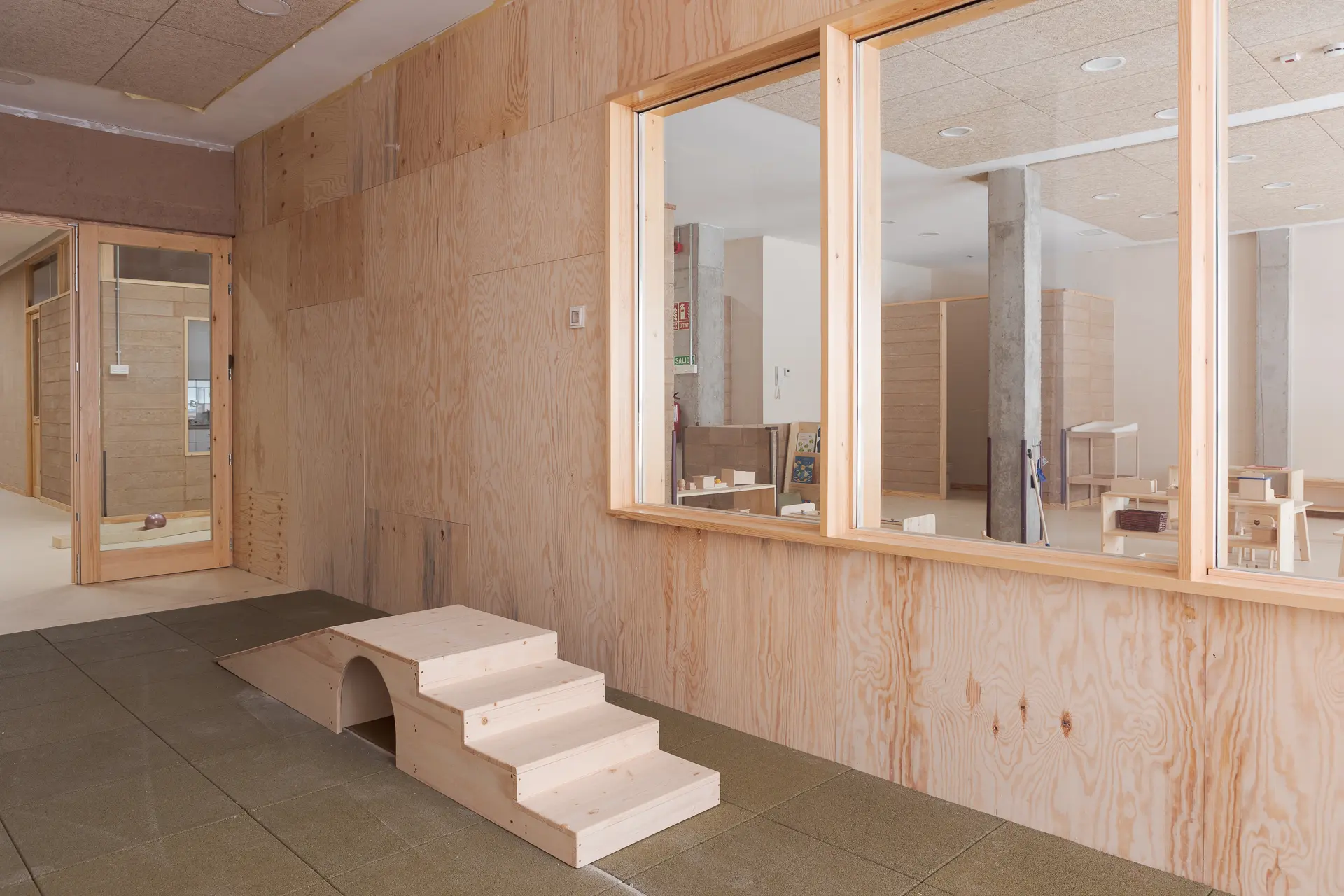 Proyecto y obra de escuela infantil biosaluble