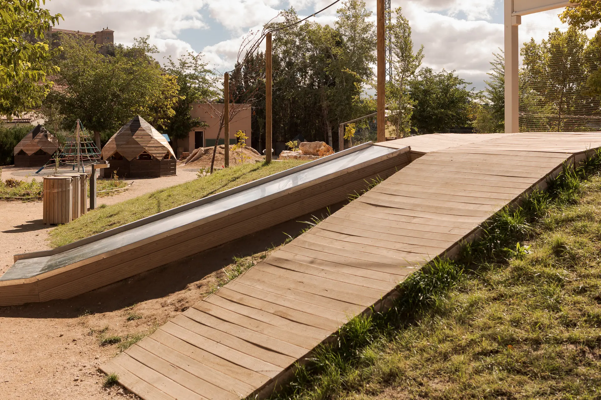 Patio renaturalizado Alcañiz