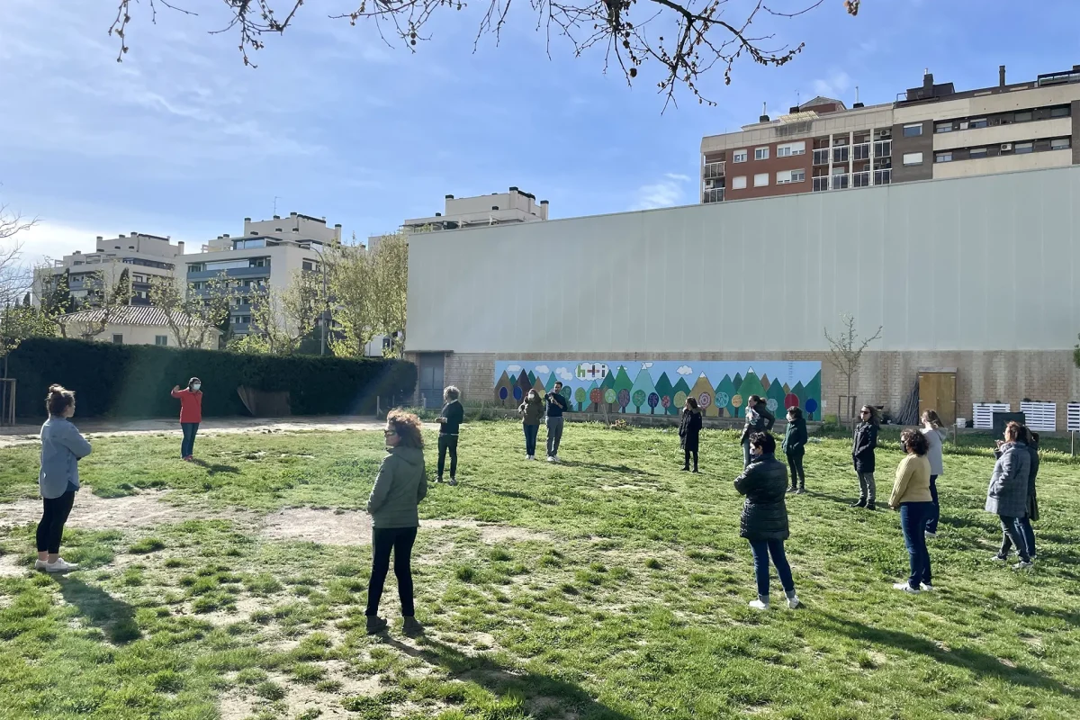 proceso participativo renaturalizacion CEIP Alcoraz - sesión 3