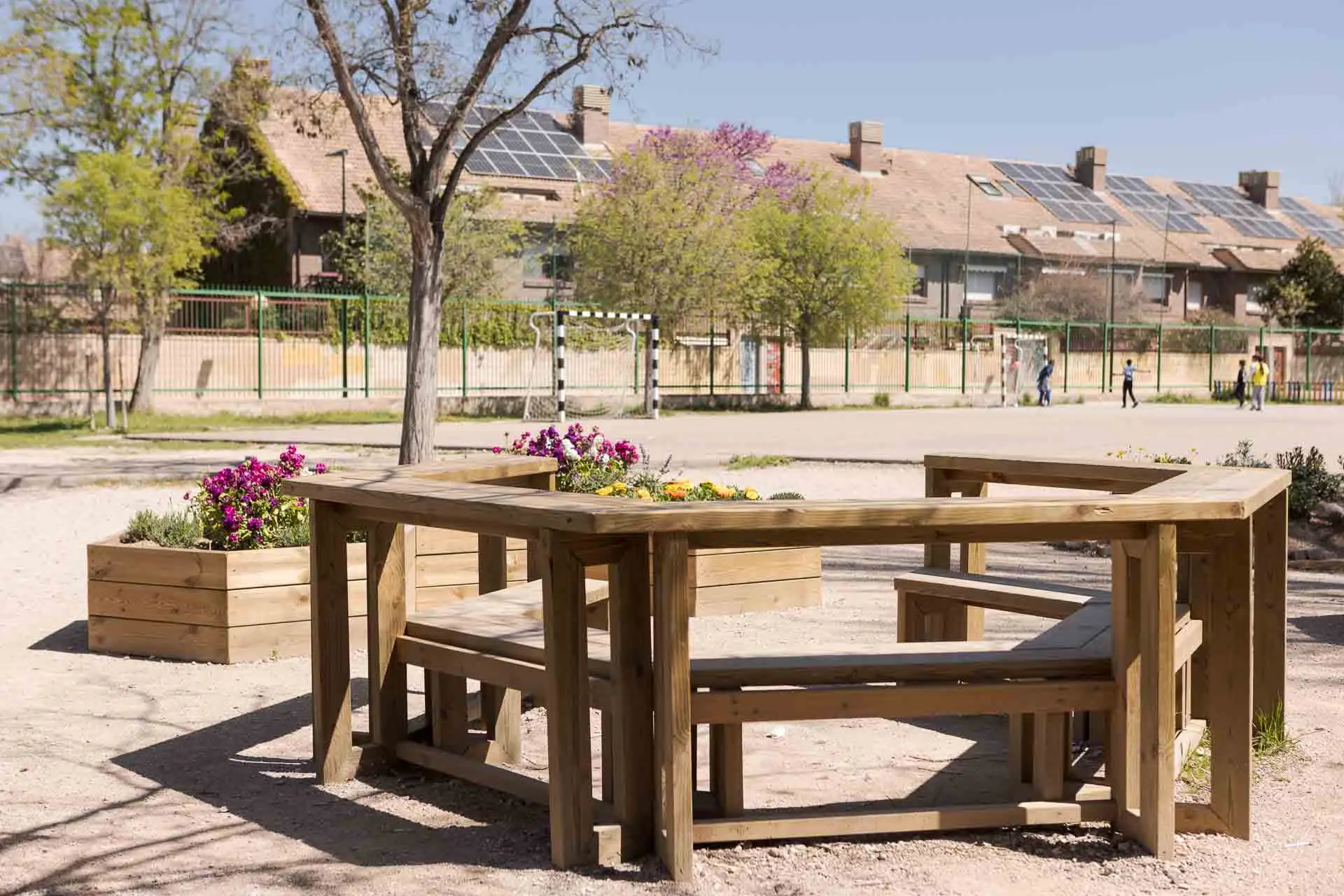 Renaturalización del patio CEIP Hispanidad