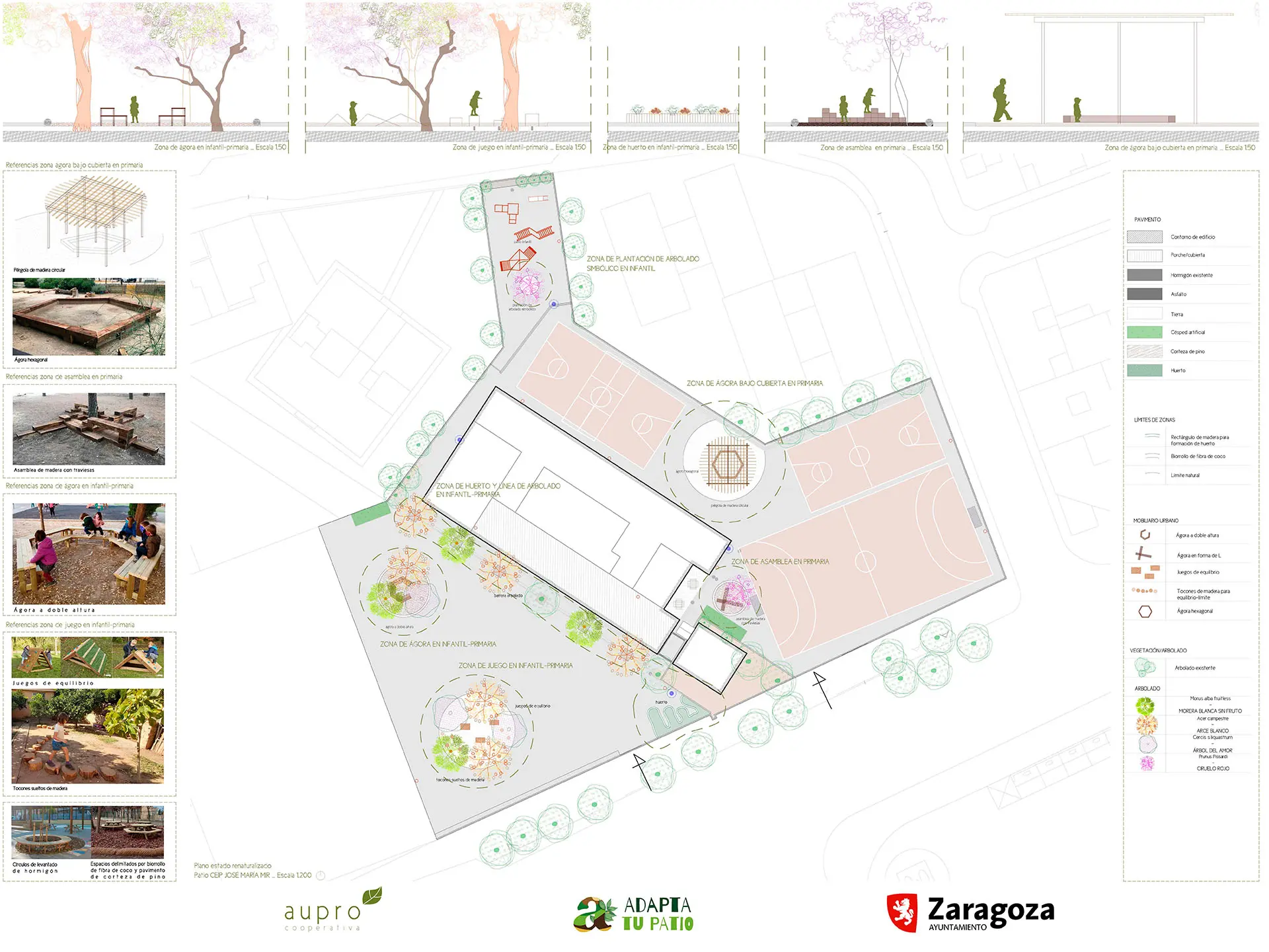 Renaturalización del patio CEIP J. M. Mir